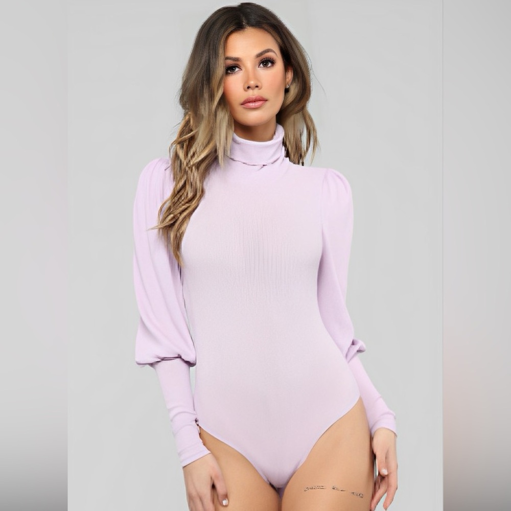 Thinking About You Bodysuit - Lavender